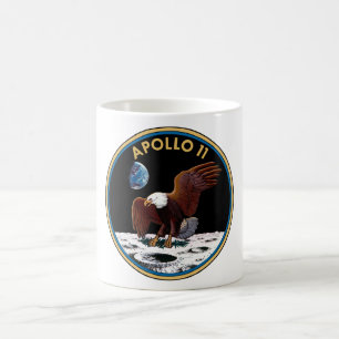 Apollo 11 mission patch mug