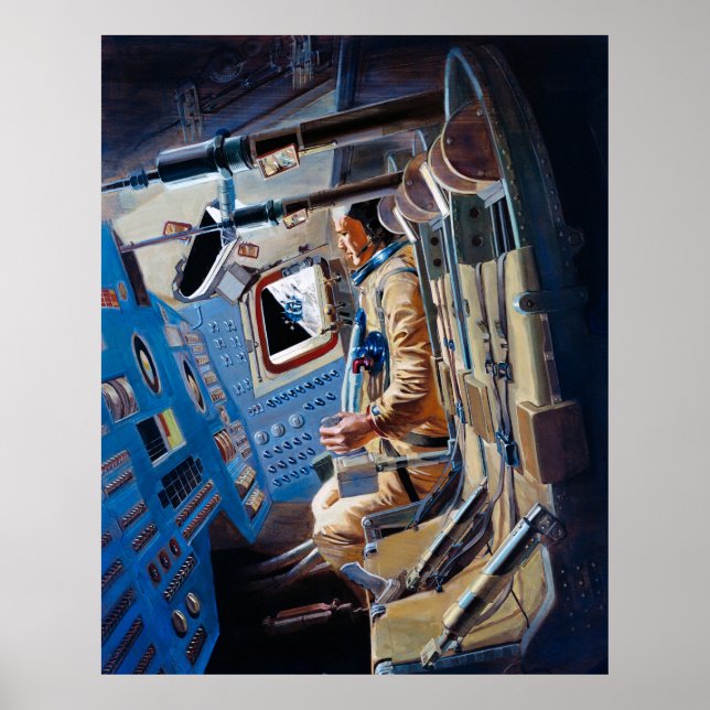 Apollo 12 Rocket Poster (Front)