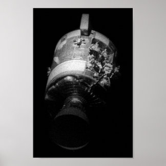 Apollo 13 Damaged Service Module Poster
