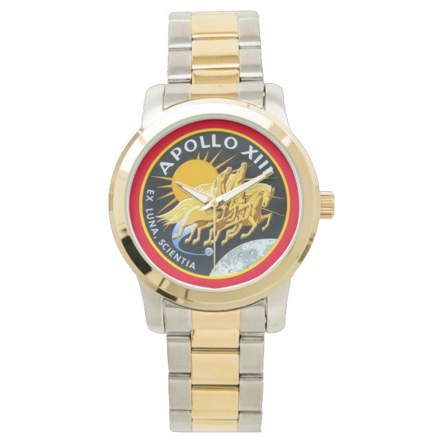 Apollo 13-insignia  watch (Front)