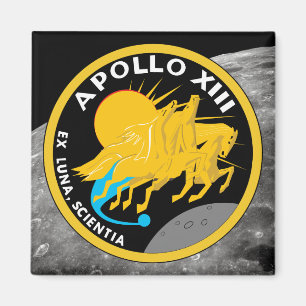Apollo 13 NASA Mission Patch Logo Magnet