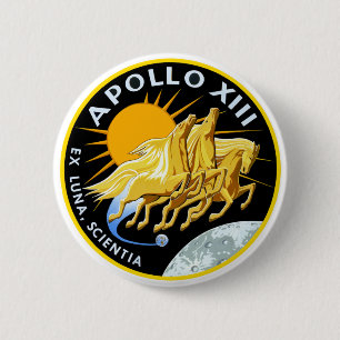 Apollo 13: Survival 6 Cm Round Badge