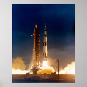 Apollo 14 Launch Poster