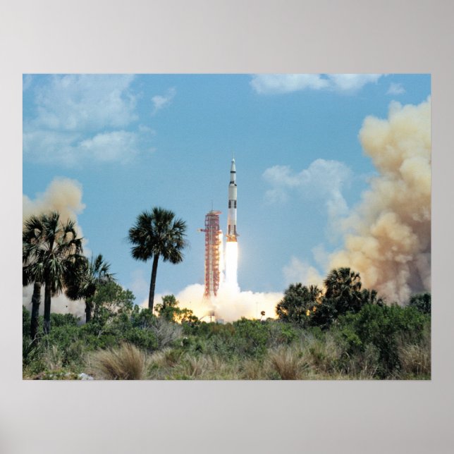 Apollo 16 Launch Poster (Front)
