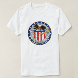 Apollo 16 NASA Mission Patch Logo T-Shirt