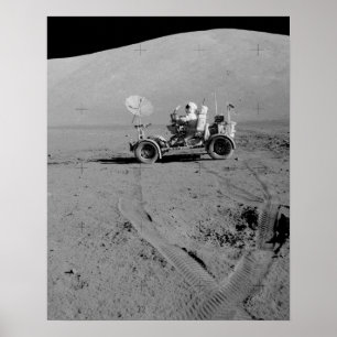 Apollo 17 Lunar Roving Vehicle Poster