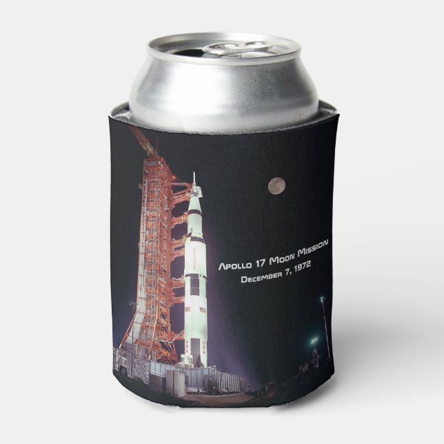 Apollo 17 Moon Mission Can Cooler (Can Front)