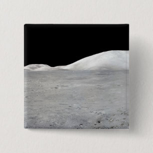 Apollo 17 Panorama 15 Cm Square Badge