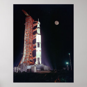 Apollo 17 Pre-Launch Poster