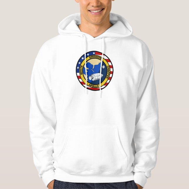 Apollo 1:  Grissom, White & Chafee Hoodie (Front)
