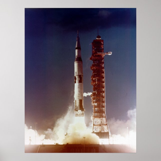 Apollo 4 Launch Poster (Front)