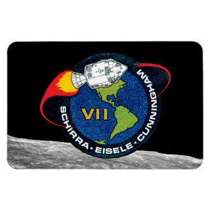 Apollo 7 NASA Mission Patch Logo Magnet