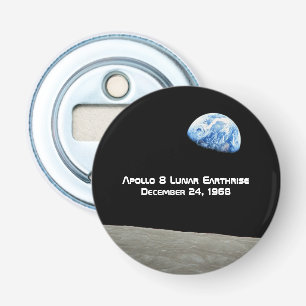 Apollo 8 Lunar Earthrise 50th Anniversary Bottle Opener