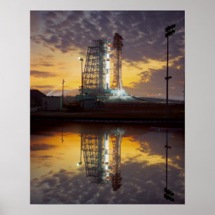 Apollo 8 on the Launch Pad Poster