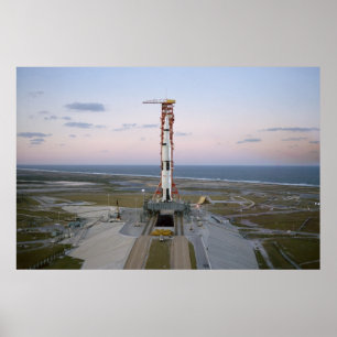 Apollo 8 on the Launch Poster