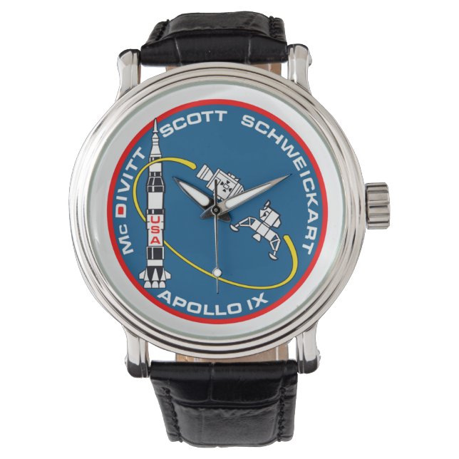 Apollo 9 mission patch   watch (Front)