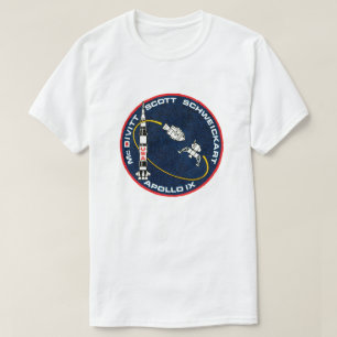 Apollo 9 NASA Mission Patch Logo T-Shirt