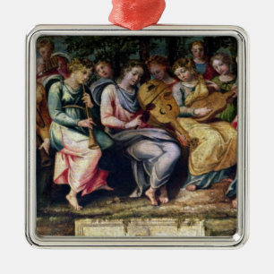 Apollo and the Muses, 1600 Metal Tree Decoration