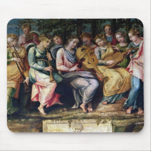 Apollo and the Muses, 1600 Mouse Mat