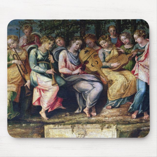 Apollo and the Muses, 1600 Mouse Mat (Front)