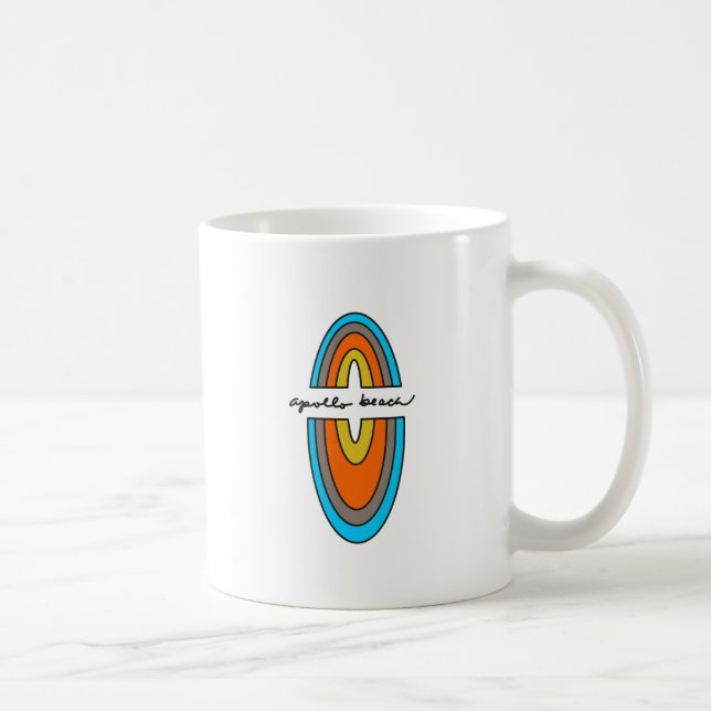 Apollo Beach Retro Coffee Mug (Right)