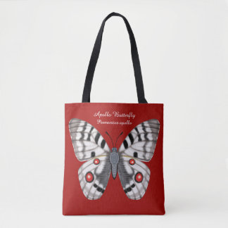 Apollo Butterfly Dorsal and Ventral Tote Bag