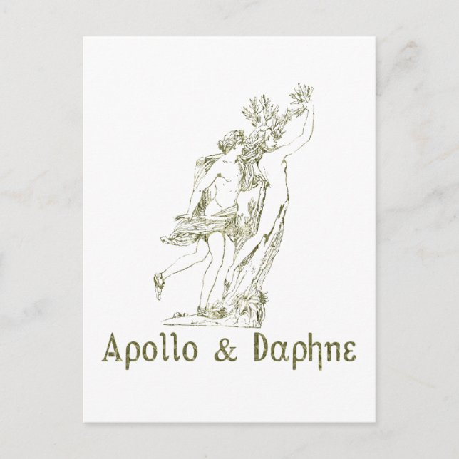 Apollo & Daphne Postcard (Front)