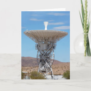 Apollo Deep Space Dish Antenna Card
