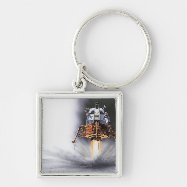 Apollo Eagle Lunar Module Key Ring (Front)