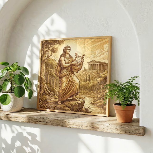 Apollo Greek Mythology Poster (Creator Uploaded)