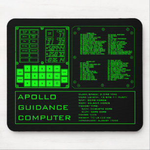 Apollo Guidance Computer Mouse Pad