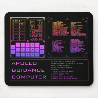 Apollo Guidance Computer Mouse Pad
