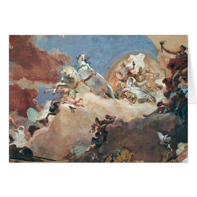 Apollo in his Sun Chariot driving Beatrice I (Front Horizontal)