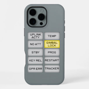 Apollo Indicator Alarm DSKY, Gimbal Lock iPhone 16 Pro Max Case