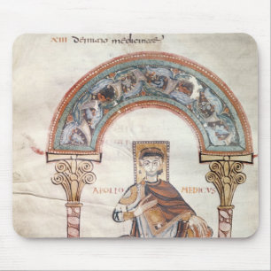 Apollo Medicus, from 'Etymologiae' Mouse Mat