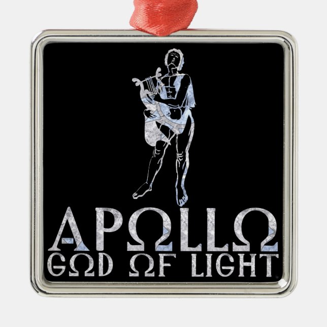Apollo Metal Tree Decoration (Front)