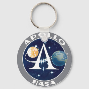 Apollo Program Logo Key Ring