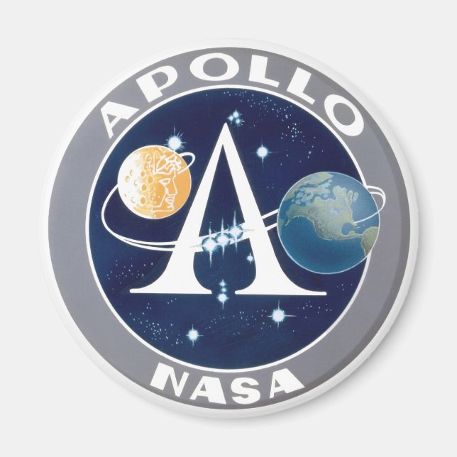 Apollo Program Logo Magnet (Front)