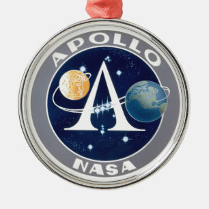 Apollo Program Logo Metal Tree Decoration