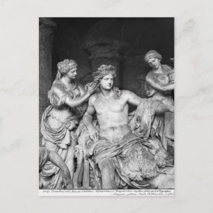 Apollo tended by nymphs in the grove of the postcard