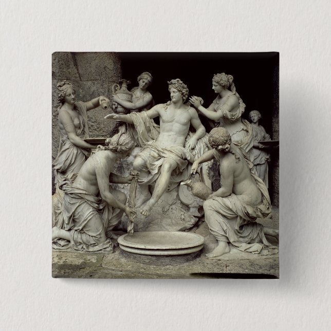 Apollo Tended by the Nymphs, intended for the Grot 15 Cm Square Badge (Front)