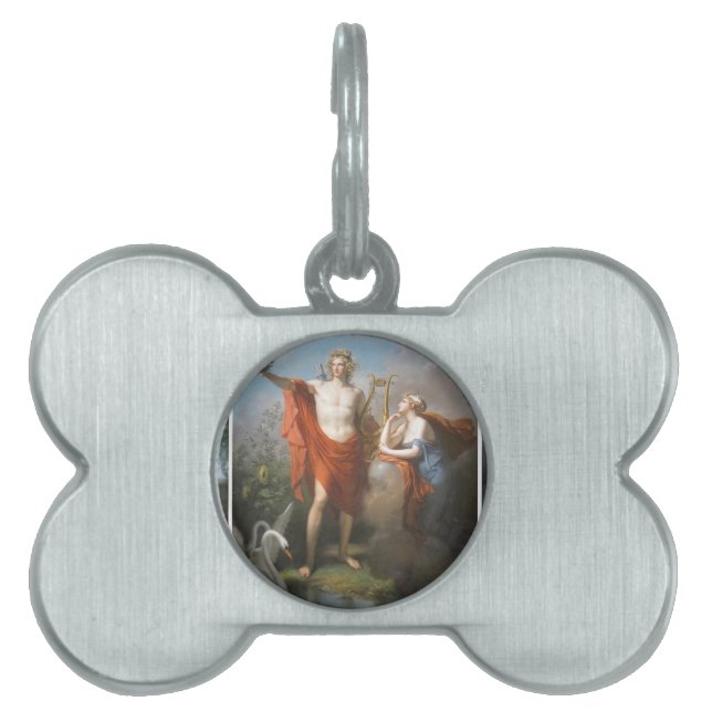 apollo & the muses pet ID tag (Front)