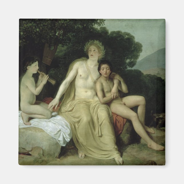 Apollo with Hyacinthus and Cyparissus Magnet (Front)