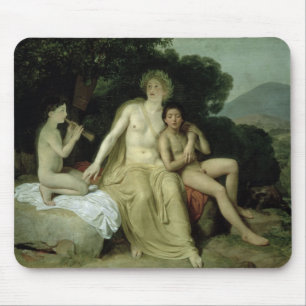 Apollo with Hyacinthus and Cyparissus Mouse Mat