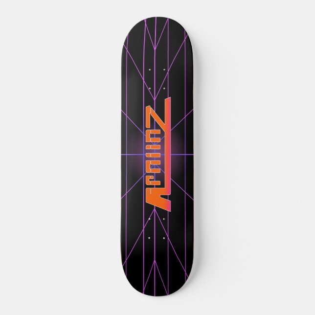 APOLLOZ RETRO GRAPHIC SKATEBOARD (Front)