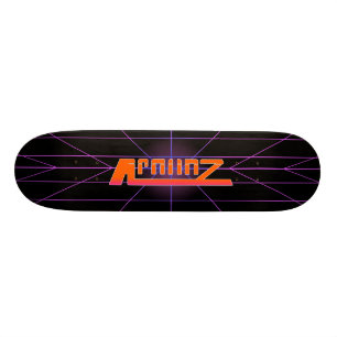 APOLLOZ RETRO GRAPHIC SKATEBOARD