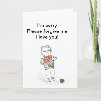 Apology Card