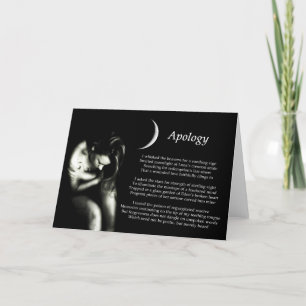 Apology Card