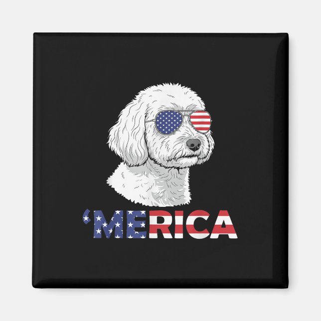 Apoo Merica 4th Of July Independence Day  Magnet (Front)
