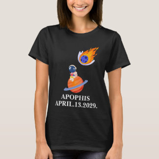 Apophis 2029 Asteroid Object 99942 Astronomy Space T-Shirt